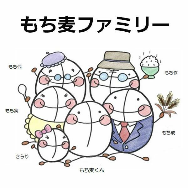 キラリモチ もち麦くん 美作市｜こだわり商品研究所
