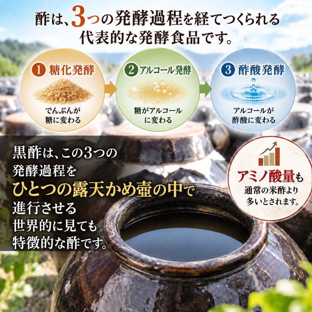 福山酢　玄米黒酢　900ml