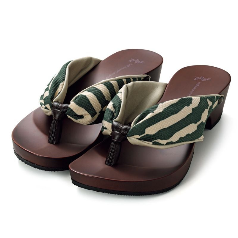 みずとりの下駄 hitete ハイテテ KTW-28 高原ストライプ