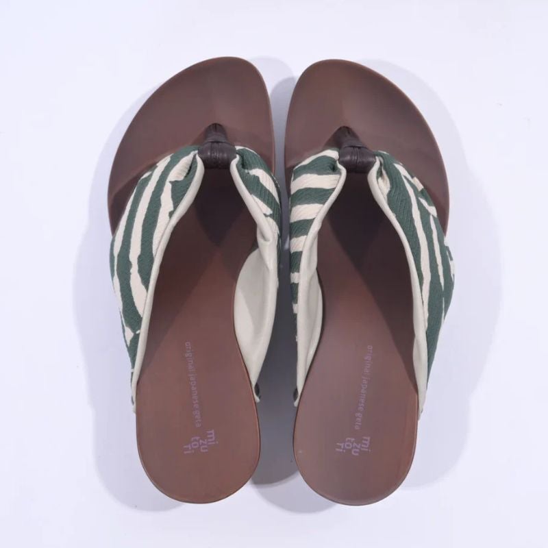 みずとりの下駄 hitete ハイテテ KTW-28 高原ストライプ