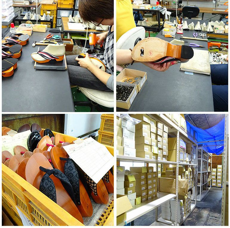 みずとりの下駄 げた物語 スタンダード BE-01 ビー玉/赤・紺