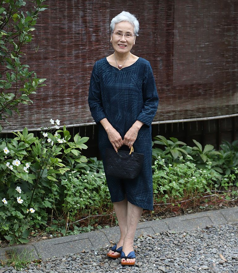 みずとりの下駄 hitete ハイテテ KTC-08 いしだたみ/黒・黒