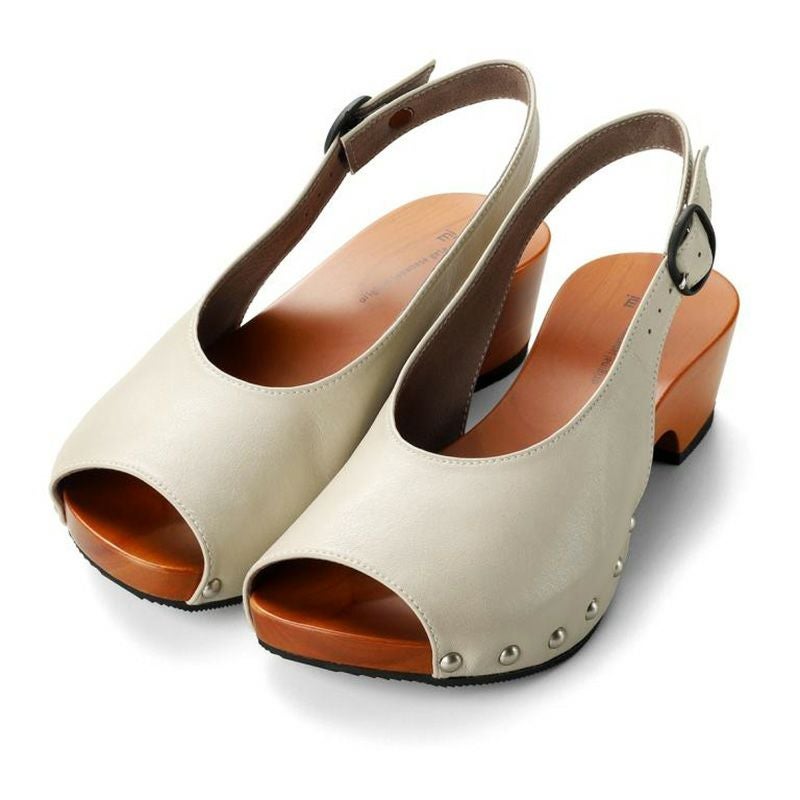 みずとりの下駄 hitete ハイテテ KTP-02 バックベルト/グレージュ