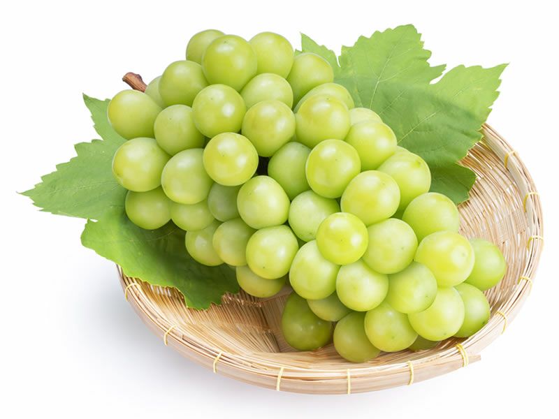 こだわりの国産シャインマスカット