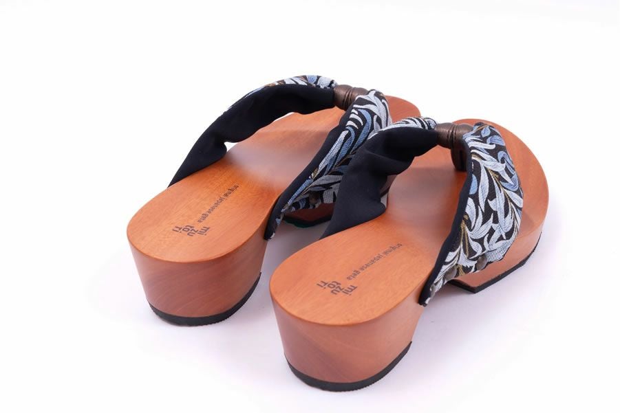 hitete（ハイテテ） 4.5 KT-58 ウィローボウ/黒・シフォンカーフブロンズ