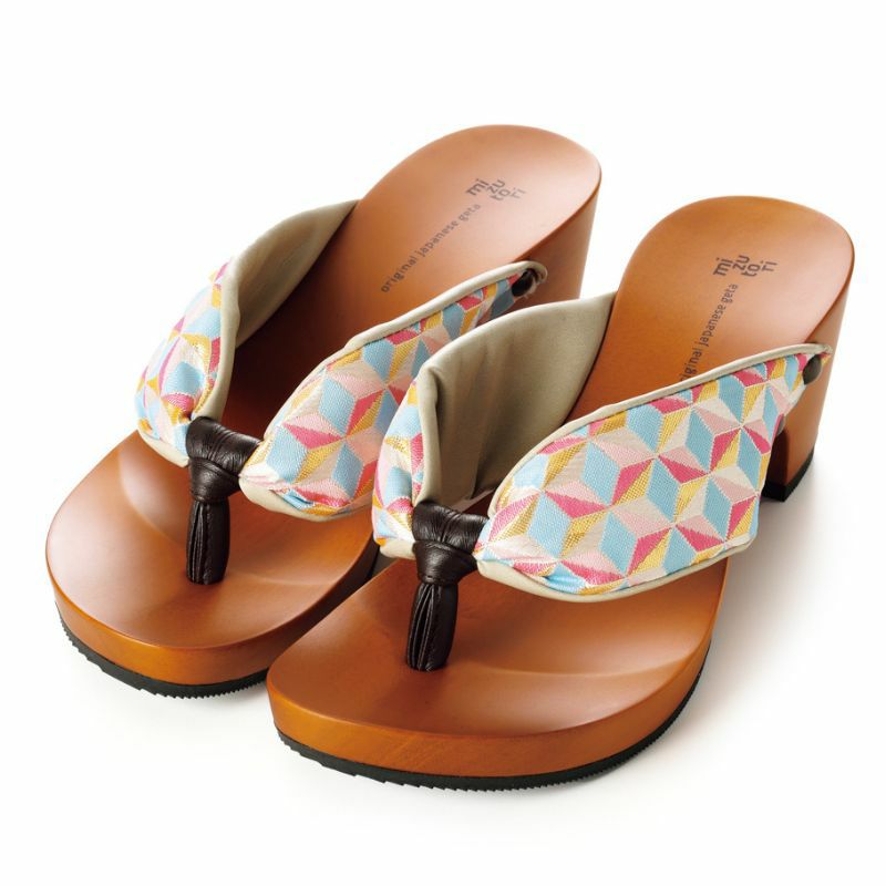 hitete（ハイテテ） 6.5 彩りキューブ/シフォンカーフグレー・シフォンカーフ茶 / KC-59