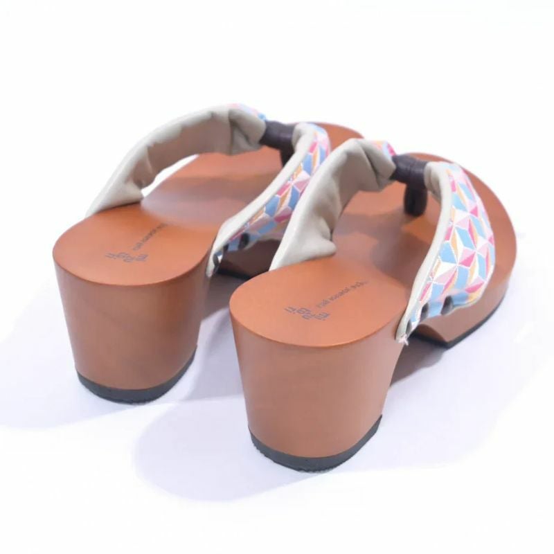 hitete（ハイテテ） 6.5 彩りキューブ/シフォンカーフグレー・シフォンカーフ茶 / KC-59