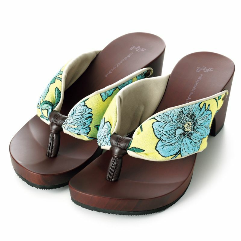 夏空花/シフォンカーフグレー・シフォンカーフ茶 / KCW-30