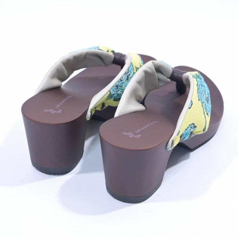 夏空花/シフォンカーフグレー・シフォンカーフ茶 / KCW-30