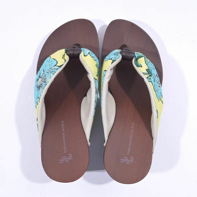 夏空花/シフォンカーフグレー・シフォンカーフ茶 / KCW-30