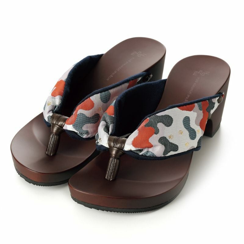 hitete（ハイテテ） 6.5 猫足迷彩/紺・ブロンズ / KCW-31