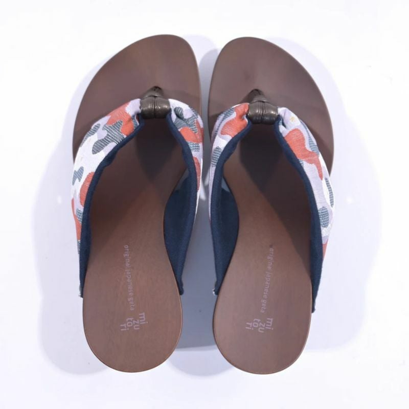 hitete（ハイテテ） 6.5 猫足迷彩/紺・ブロンズ / KCW-31