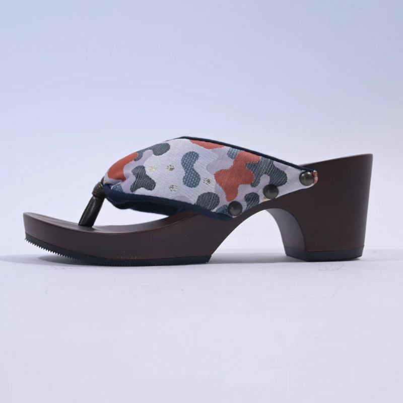 hitete（ハイテテ） 6.5 猫足迷彩/紺・ブロンズ / KCW-31