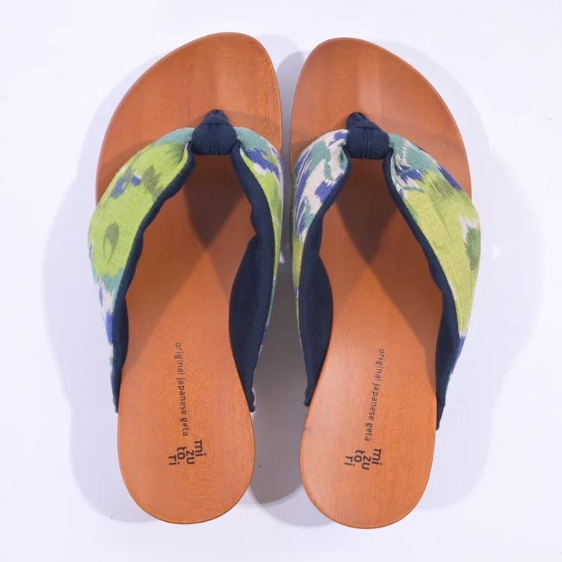 hitete（ハイテテ） 4.5 KT-60 夏色花/紺・紺