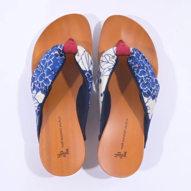 hitete（ハイテテ） 4.5 KT-59 紫陽花/紺・ワイン